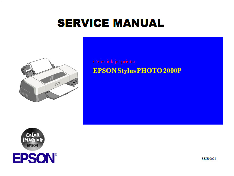 EPSON 2000P Service Manual-1